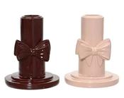 Candleholder with bow image