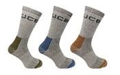 Casual Boot Sock Grey 3Pk (Size 6-11_
