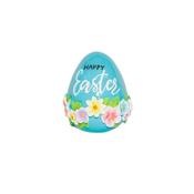 Ceramic Blue Easter Egg