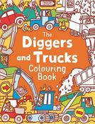 Diggers Trucks Colouring Book (64 pages) image