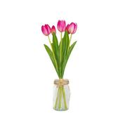 Fuschia Pink Tulip Flower Bundle image