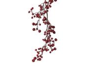 Garland with red berries