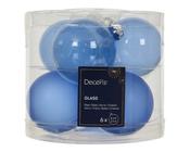 Glass Bauble blue mix image