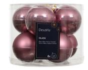 Glass Baubles pink mix image
