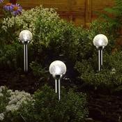 Glow Orb Solar Stake Light image
