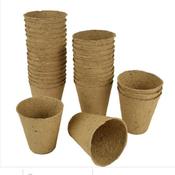 Gro-Sure Fibre Pots Round 24pk