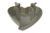 Heart Green Bird feeder image
