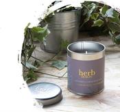 Herb Tin Lavender Candle