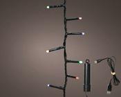 LED 160 rechargeable multi coloured lights image