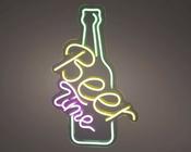 LED neon 'Beer Time' sign