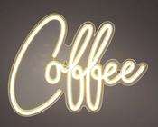 LED neon 'Coffee' sign