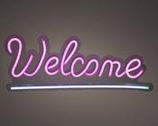 LED neon Welcome Sign