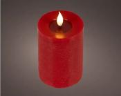 LED realistic wick candle wax image