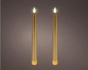 LED realistic wick dinner candle image
