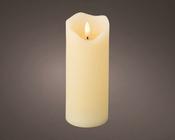LED wick candle (cream; warm white) image
