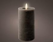 LED wick candle, grey image