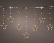 Micro LED 156 star curtain lights