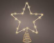 Micro LED star tree topper