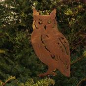 Metal Garden Stake – Owl image