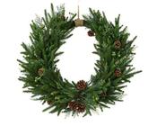 Pinecone wreath