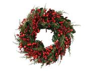 Red berry wreath (Large) image