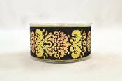 Rococo Velvet Ribbon With Gold Back image