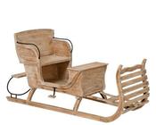 Santa's Wooden Sleigh