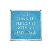 Sign ' Nothing Happened'