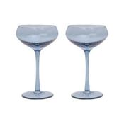 The Lou Coupe Glass - Blue