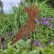 Metal Garden Stake – Upupa image