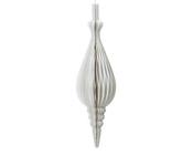 White paper Ornament with magnet closure image