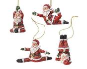 Yoga Santa Claus image
