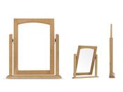 Annaghmore Kilkenny Oak Vanity Mirror