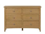 Annaghmore Kilkenny Oak 6 Drawer Chest