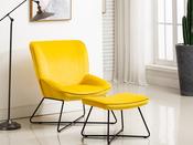 Annaghmore Teagan Chair and Stool - Ochre
