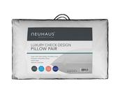 Neuhaus Luxury Check Design Pillow (2 pack)