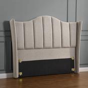 GIE Wilson Upholstered Double Headboard - Grey