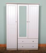 Millwood Eden Combi Wardrobe with Mirror