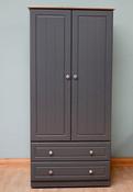 Millwood Eden 2 Door Wardrobe With Drawers