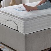 Adjust-A-Bed Gel-Flex Pillow Top Adjustable Bed Single Mattress