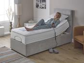 Adjust-A-Bed Gel-Flex Pillow Top Wallhugger Single Adjustable Bed