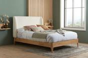 Birlea Halfden Double Bed Frame - Cream