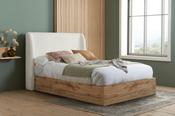 Birlea Halfden King Size Ottoman Bed - Cream