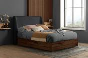 Birlea Halfden King Size Ottoman Bed - Grey