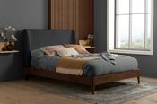 Birlea Halfden King Size Bed Frame - Grey