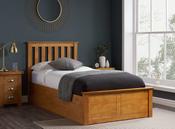 Birlea Phoenix Single Ottoman Bed Frame - Oak