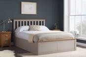 Birlea Phoenix Small Double Ottoman Bed Frame - Pearl Grey
