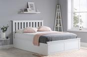 Birlea Phoenix King Size Ottoman Bed Frame - White