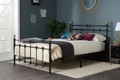 Birlea Atlas Double Bed Frame - Black