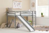 Birlea Frankie Midi Sleeper with Slide - Grey